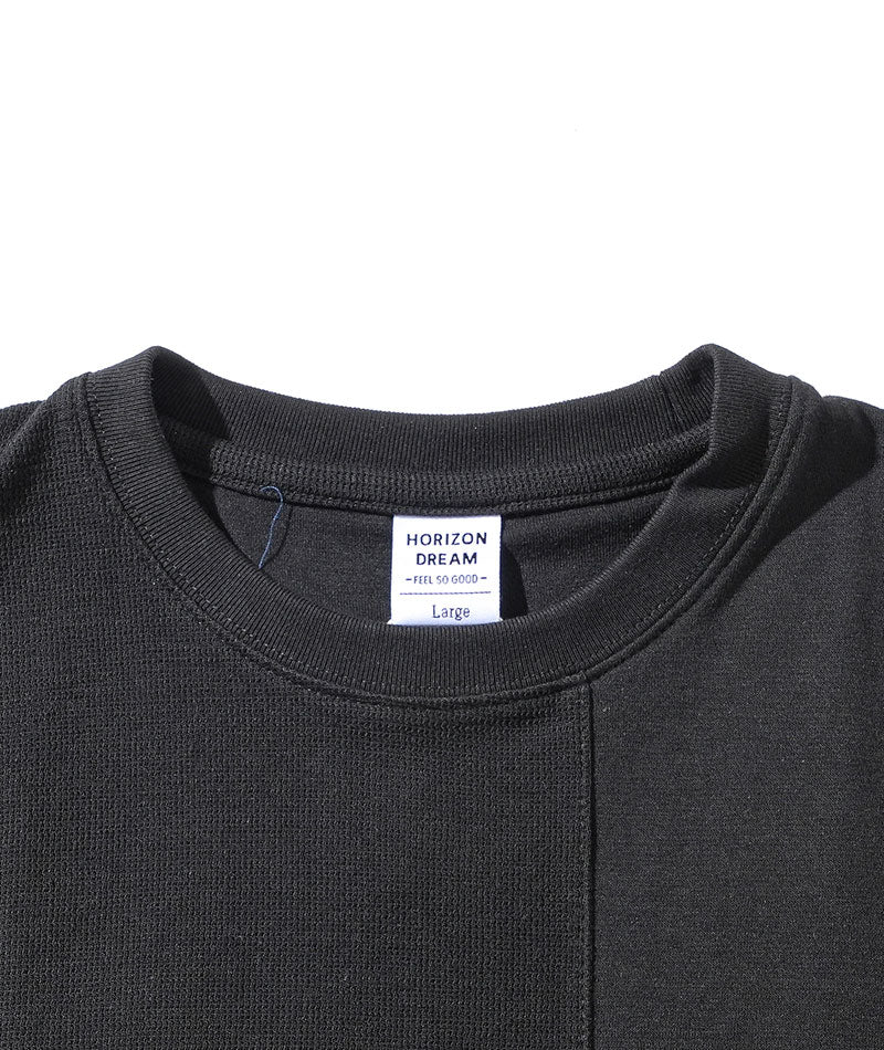 切り替えデザイン半袖クルーネックTシャツ - Image 18