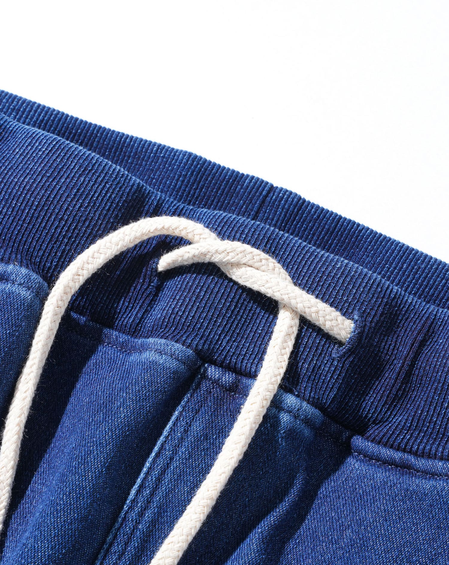 セットアップ　カットデニム長袖ジップアップパーカー×ストレッチジョガーパンツ - Image 21