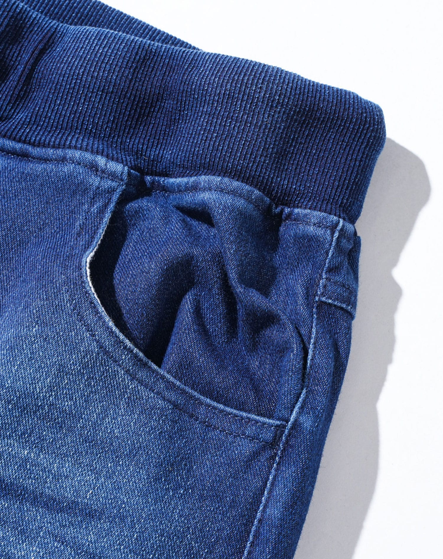 セットアップ　カットデニム長袖ジップアップパーカー×ストレッチジョガーパンツ - Image 22