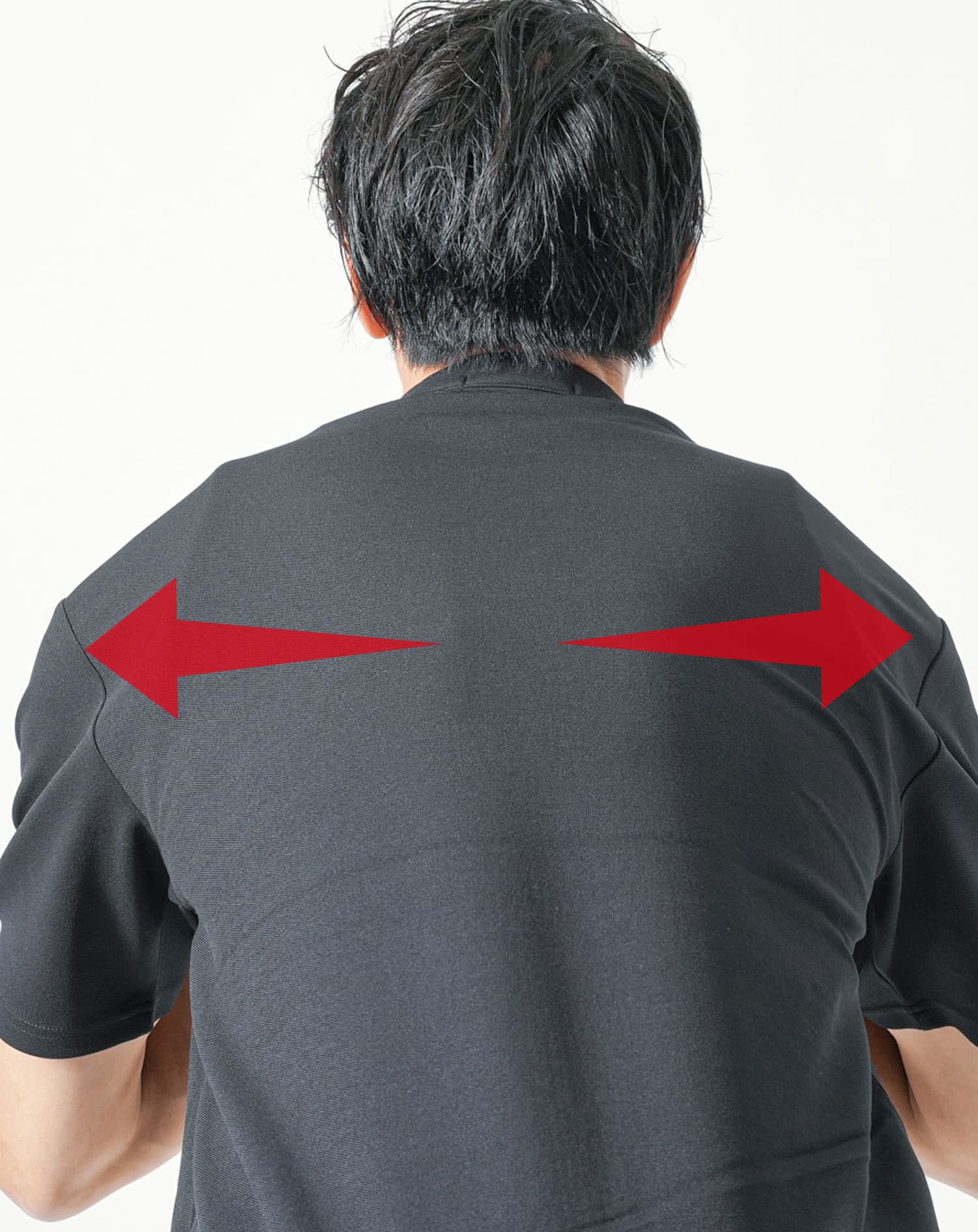 接触冷感オーバーサイズ半袖ヘンリーネックTシャツ×ワッフルタンクトップ 2枚セット - Image 14