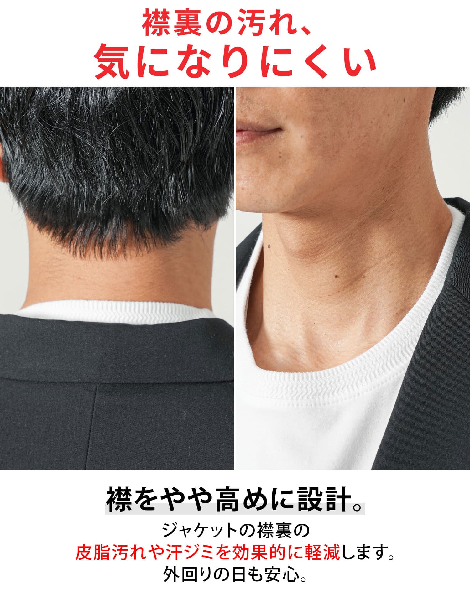 プレミアムコットンビジネス半袖クルーネックTシャツ - Image 9