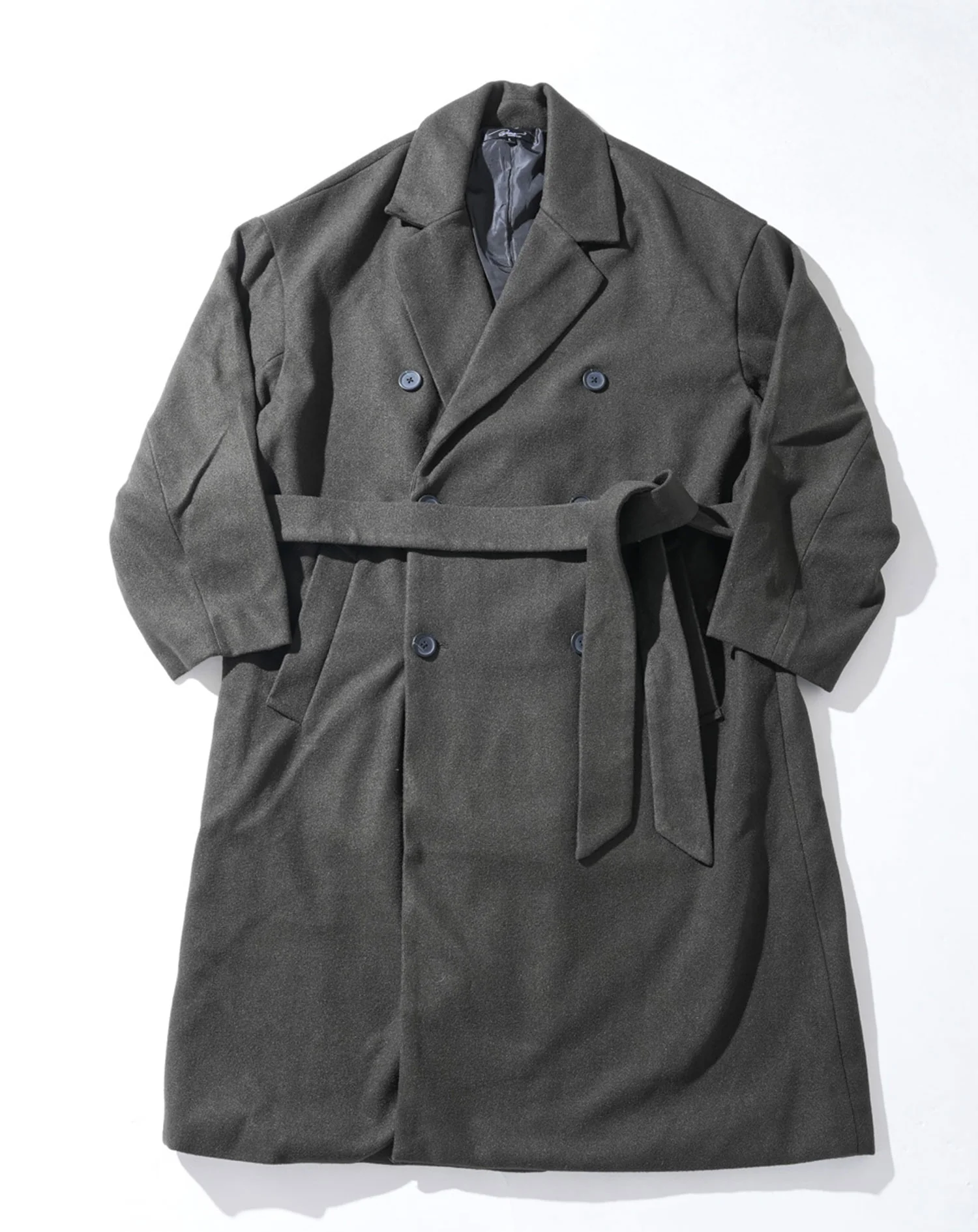 ベルト付トレンチロングコート - Image 11