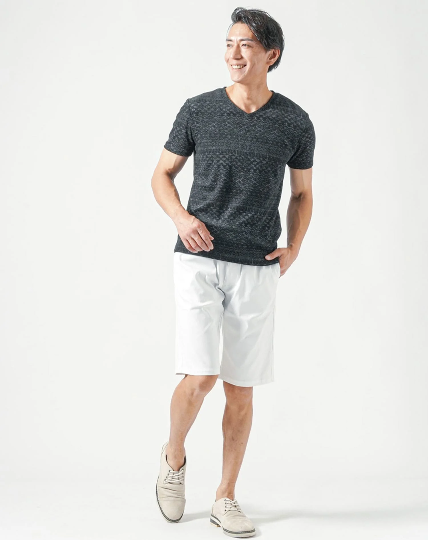 接触冷感スーパーストレッチチノハーフパンツ - Image 28
