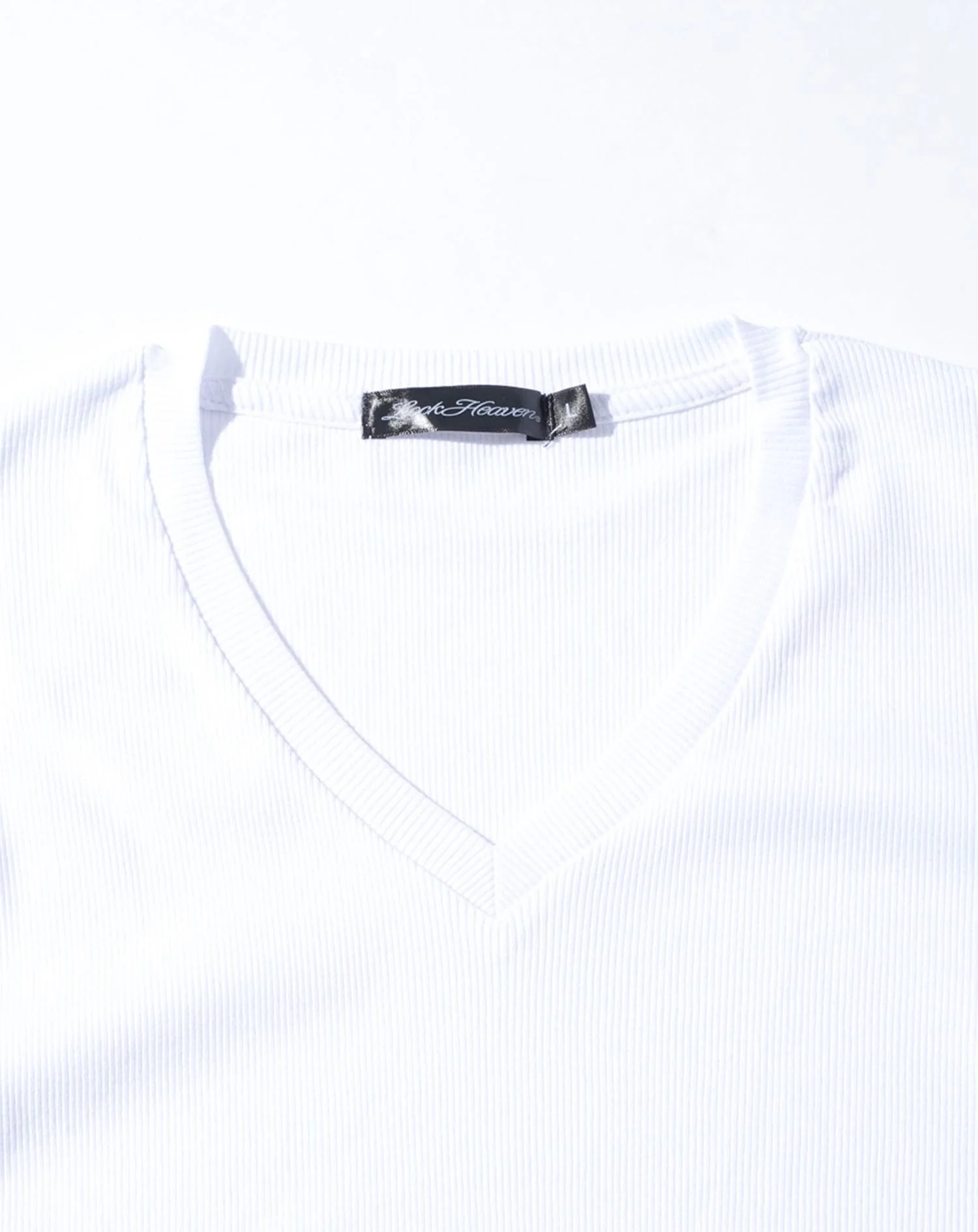 スパンテレコ素材半袖VネックTシャツ - Image 18