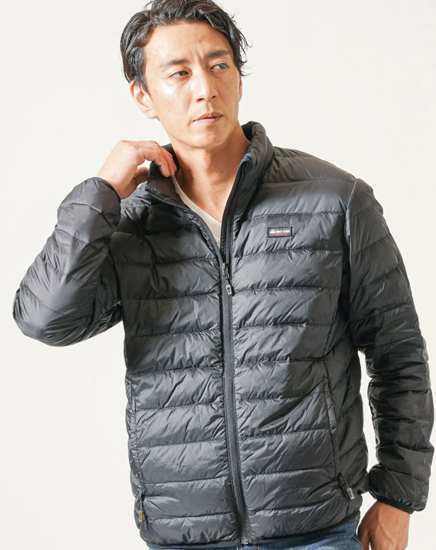 FIRST DOWM ファーストダウン ライトダウンジャケット - Image 2