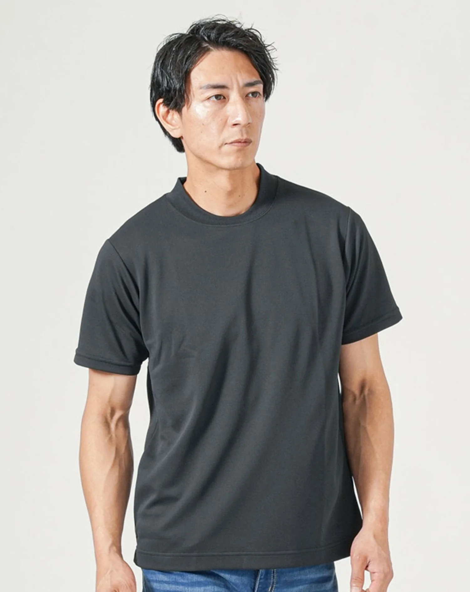 ジャケットのインナー専用　接触冷感・汗染み軽減半袖Tシャツ - Image 22