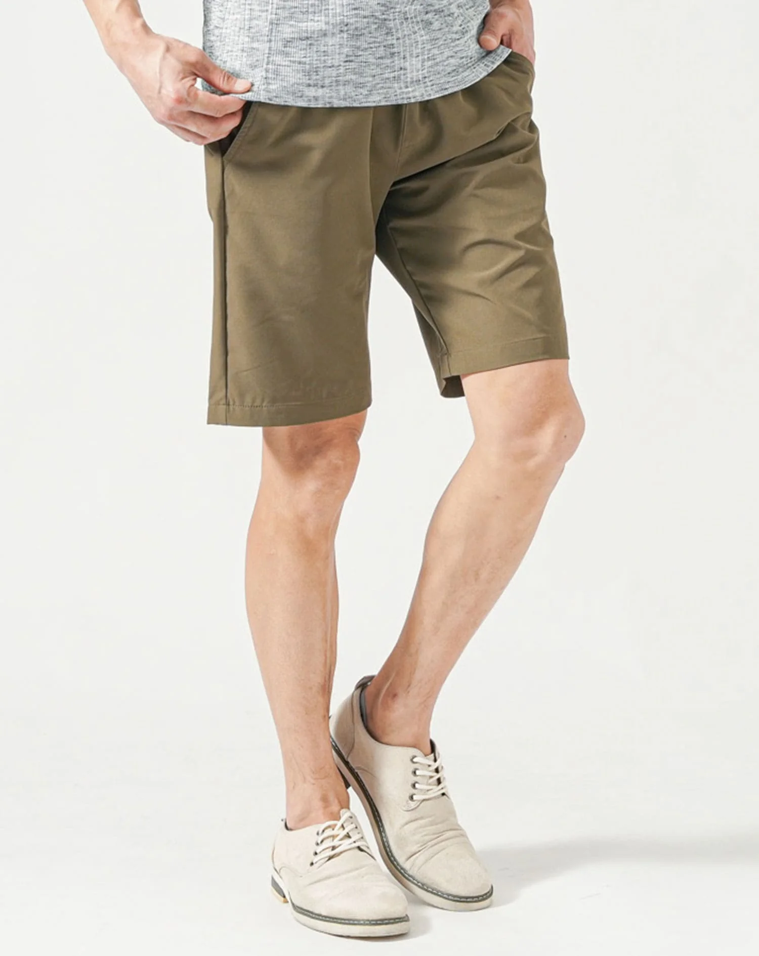 ドライストレッチイージーケアハーフパンツ - Image 4
