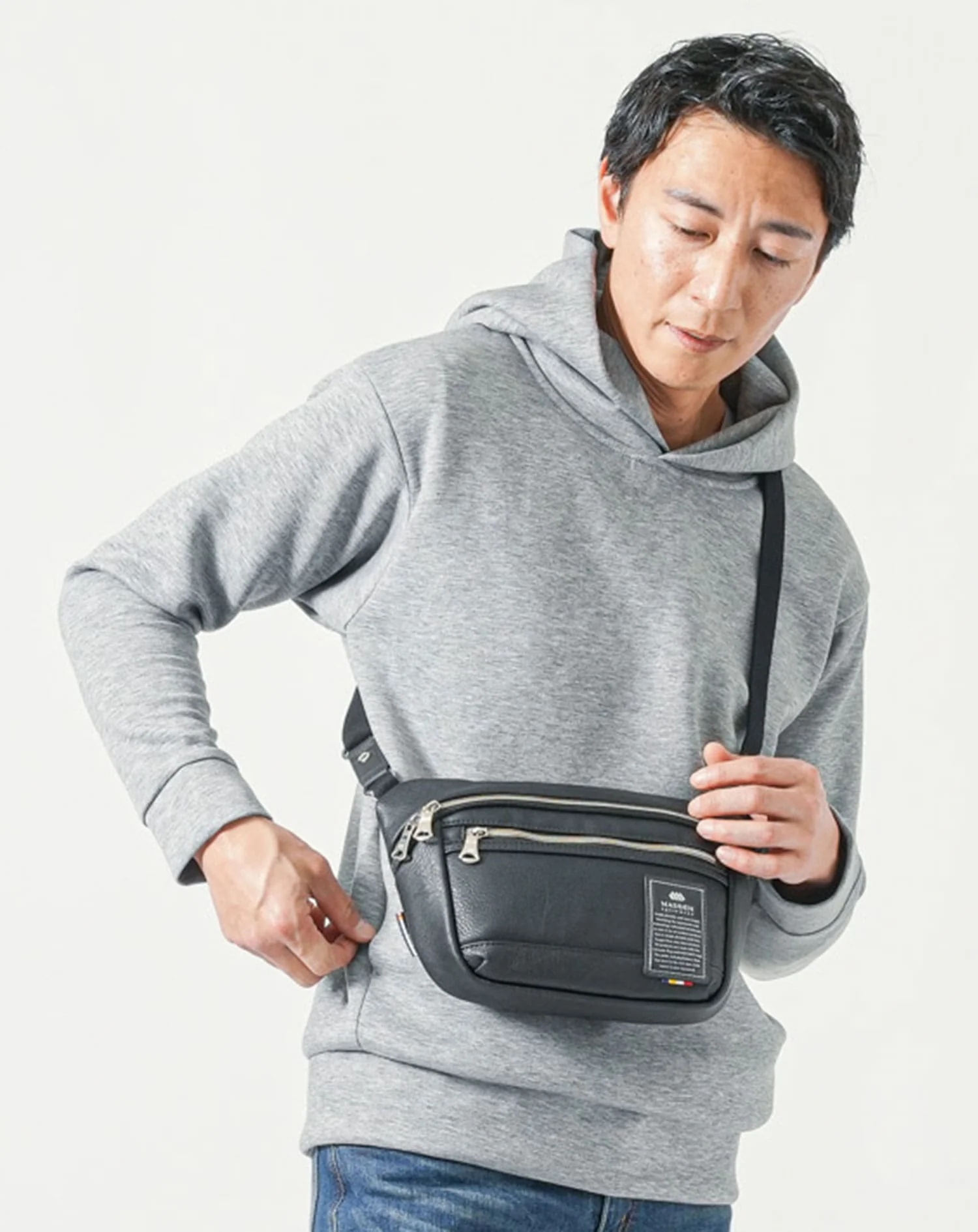 PUレザーミニショルダーバッグ - Image 15