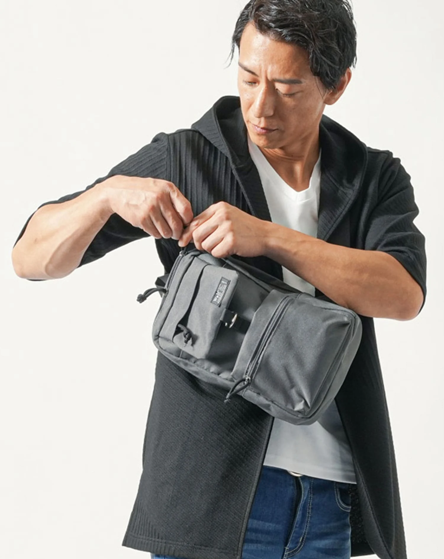 撥水加工コンパクトボディバッグ - Image 6