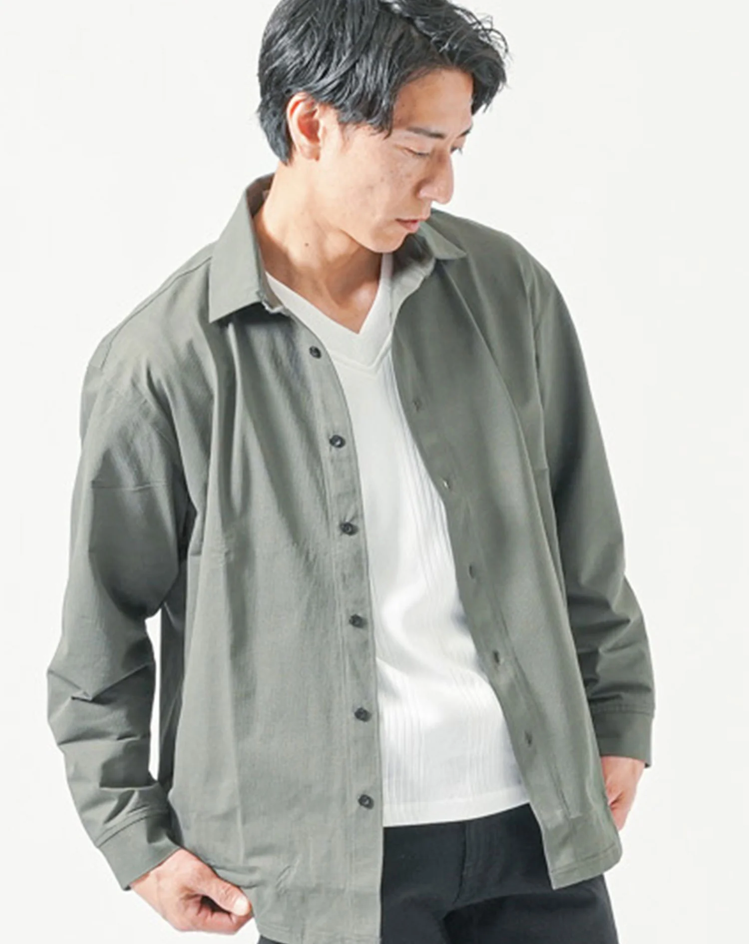 ブレサブル長袖シャツアウター - Image 14