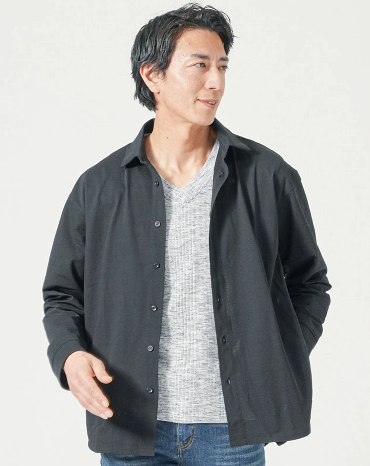 ブレサブル長袖シャツアウター - Image 24