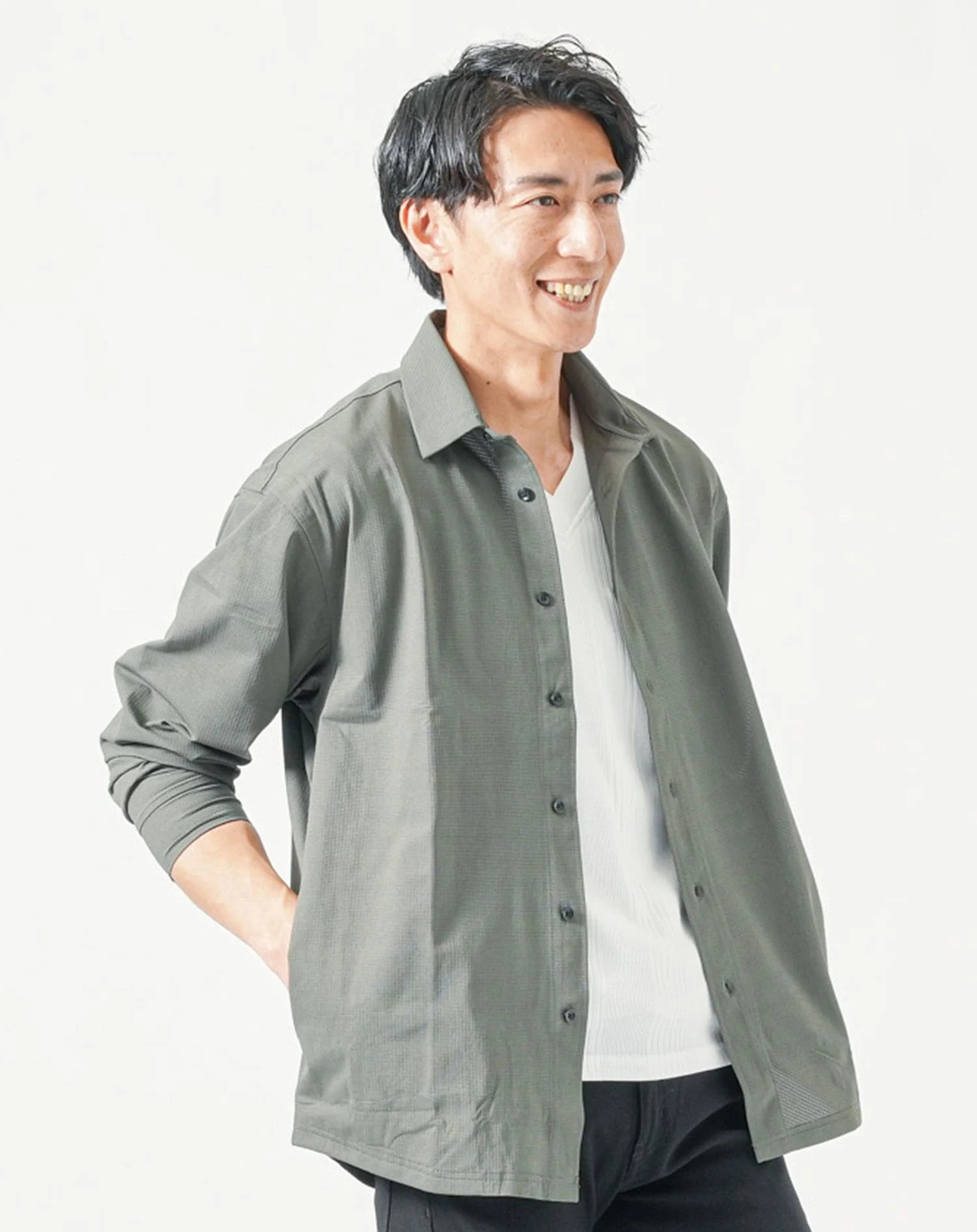 ブレサブル長袖シャツアウター - Image 30