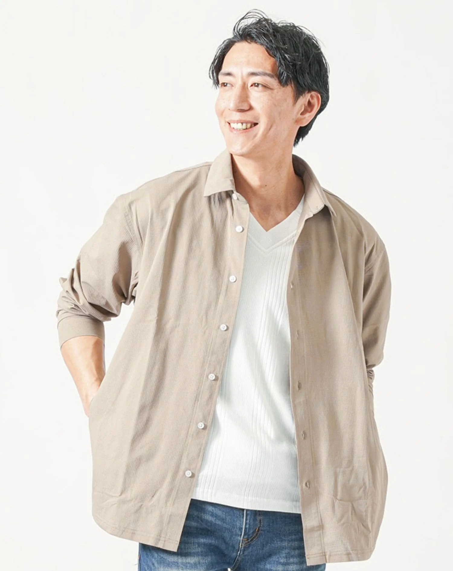 ブレサブル長袖シャツアウター - Image 35