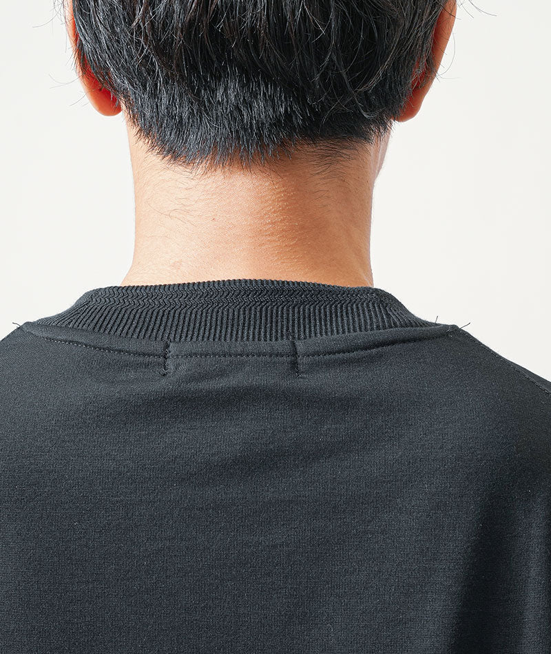 汗染み軽減リブジャガード半袖クルーネックＴシャツ - Image 24