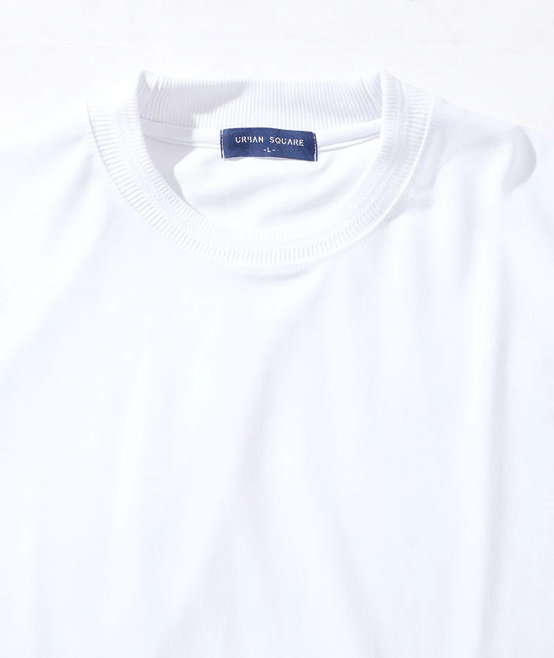 汗染み軽減リブジャガード半袖クルーネックＴシャツ - Image 38