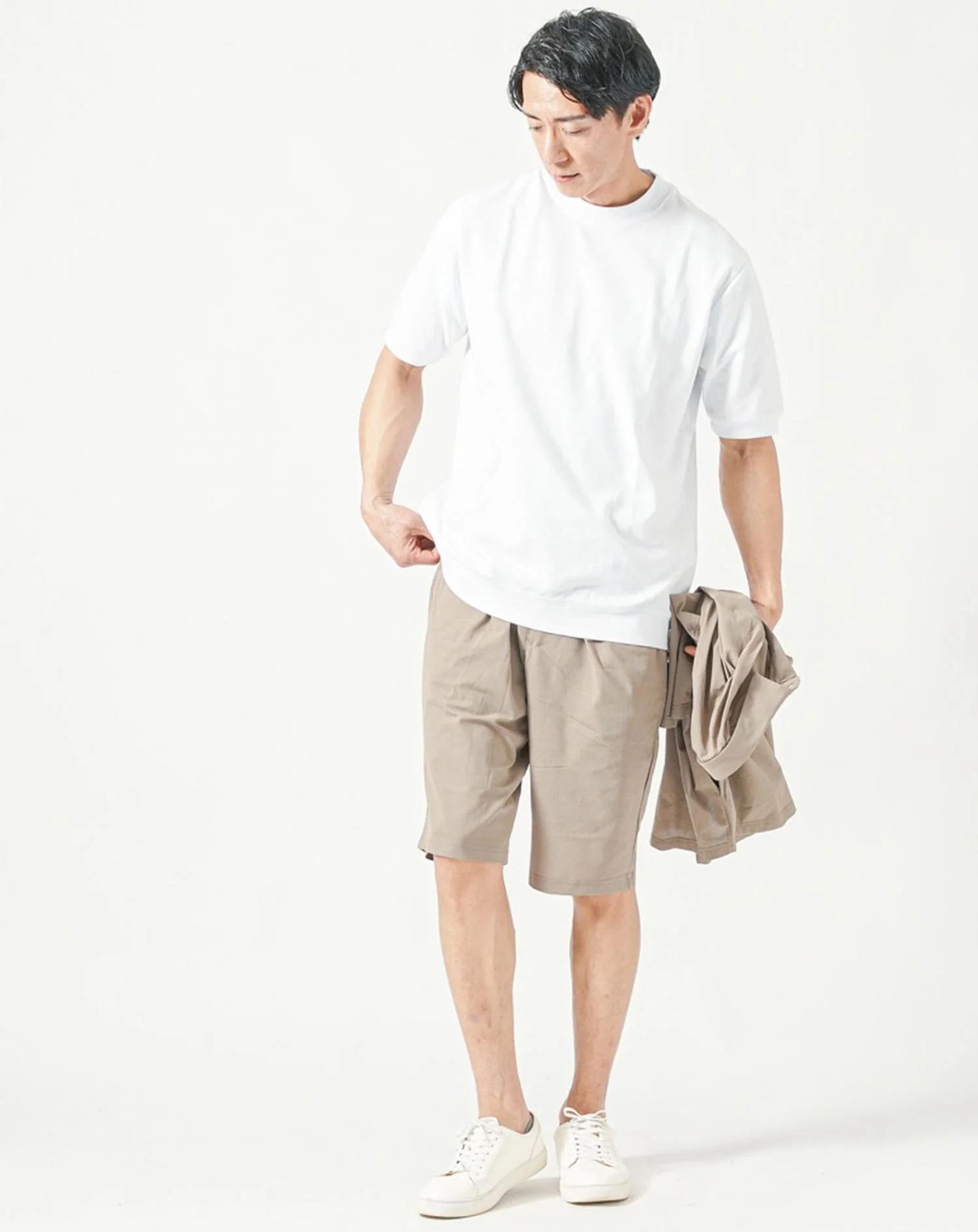 セットアップ ブレサブルクール半袖シャツ×ストレッチハーフパンツ - Image 47