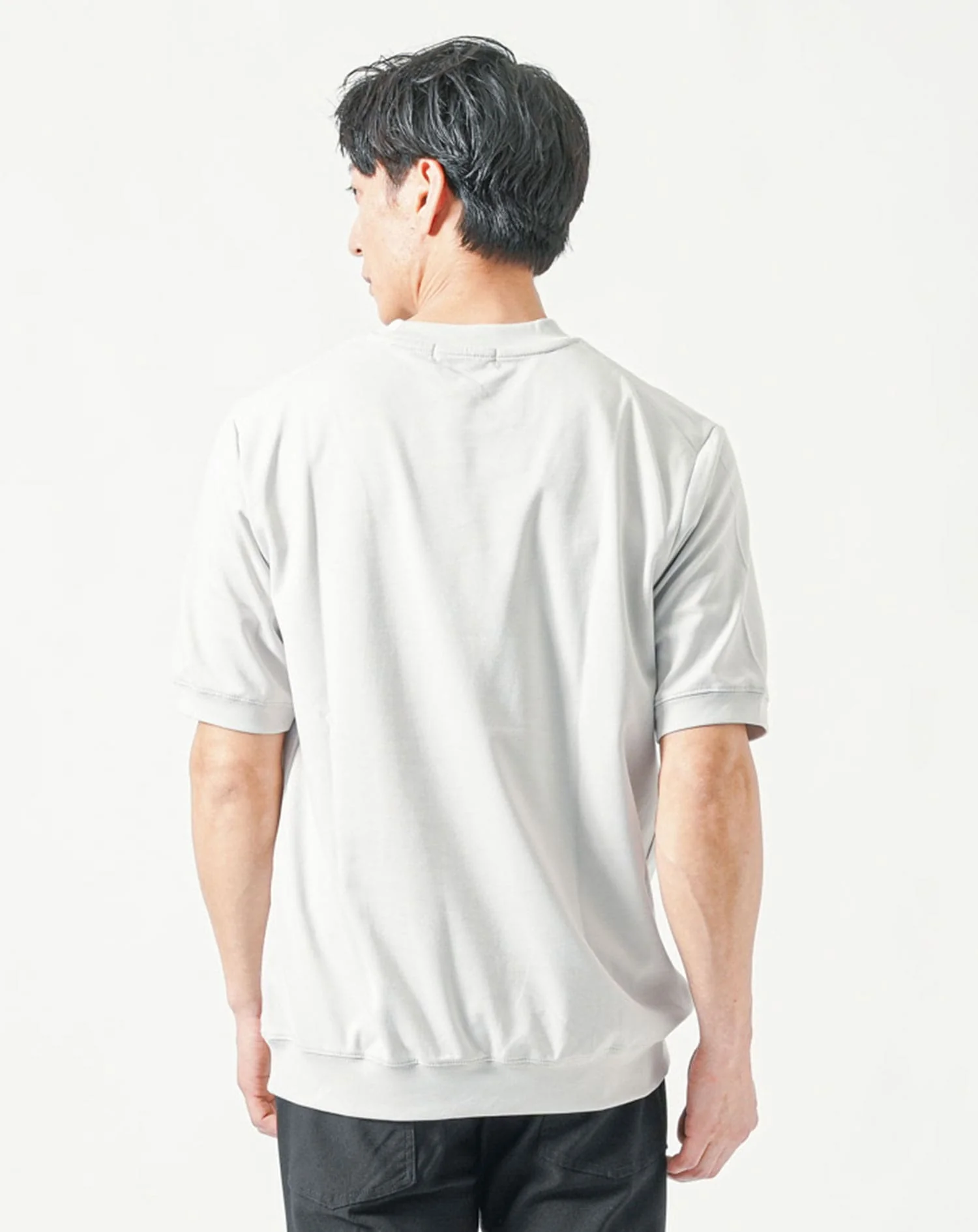 お得な3枚セット スムースコットン半袖クルーネックTシャツ - Image 47