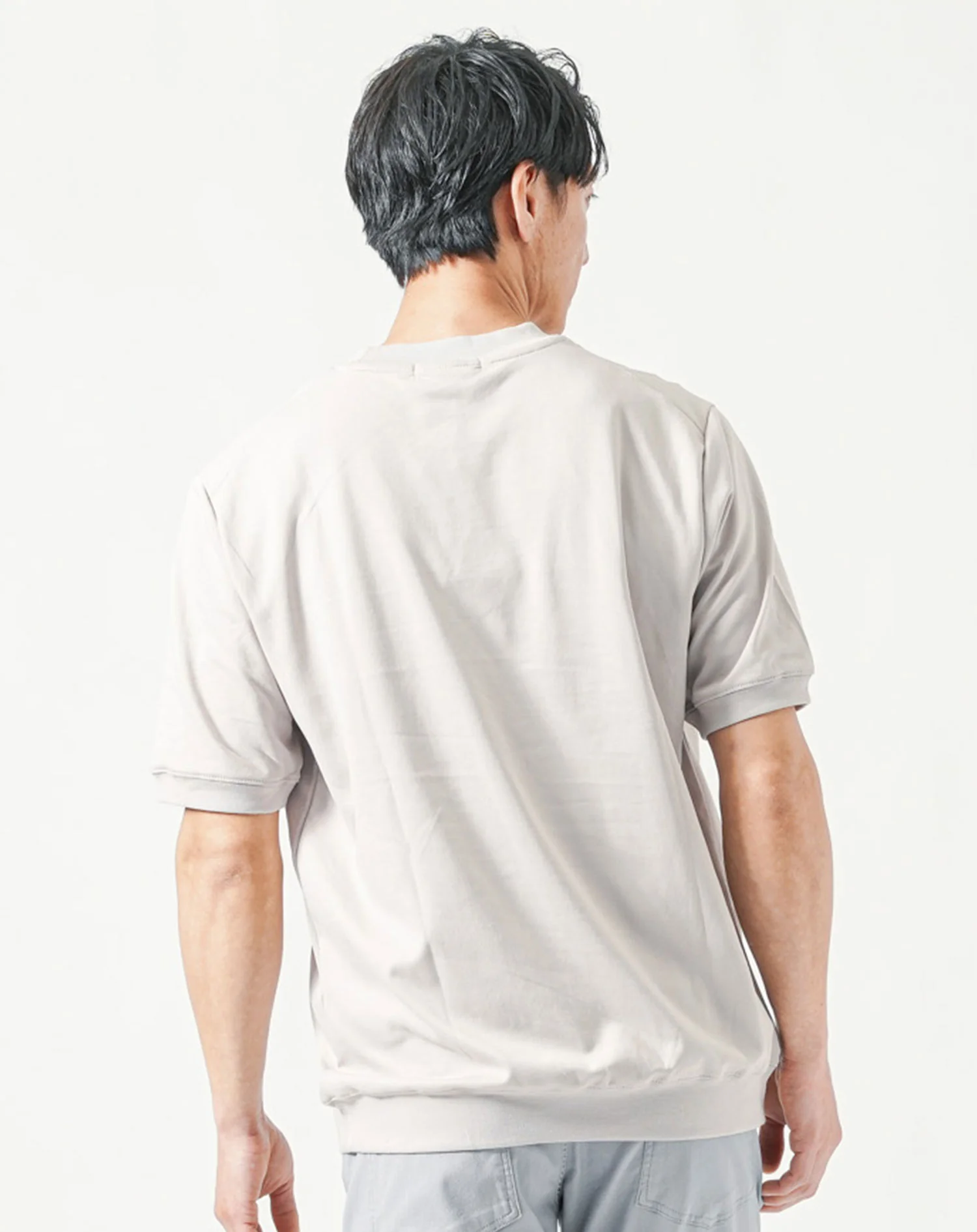 スムースコットン半袖クルーネックTシャツ - Image 69