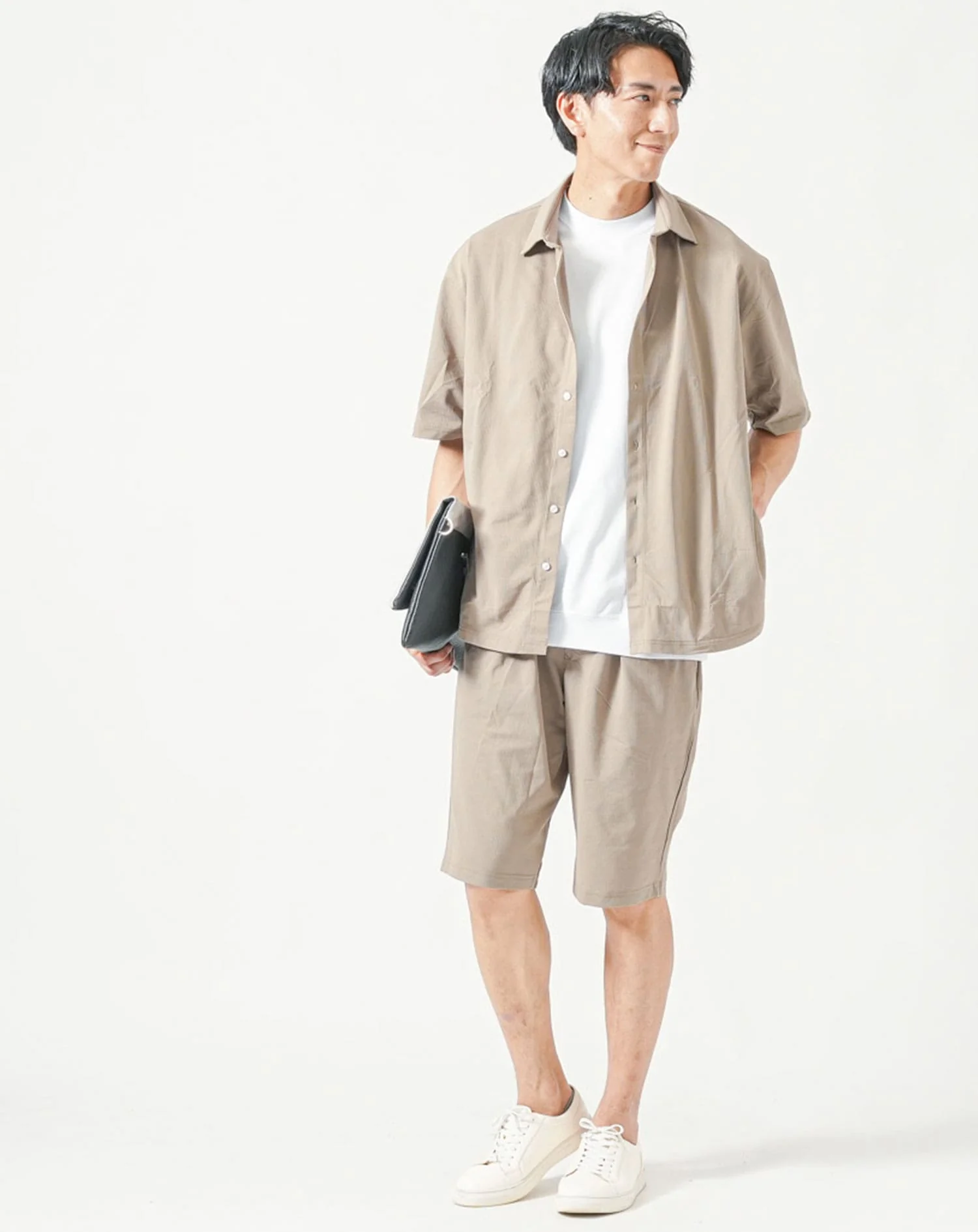 涼しいブレサブルクールストレッチハーフパンツ - Image 34