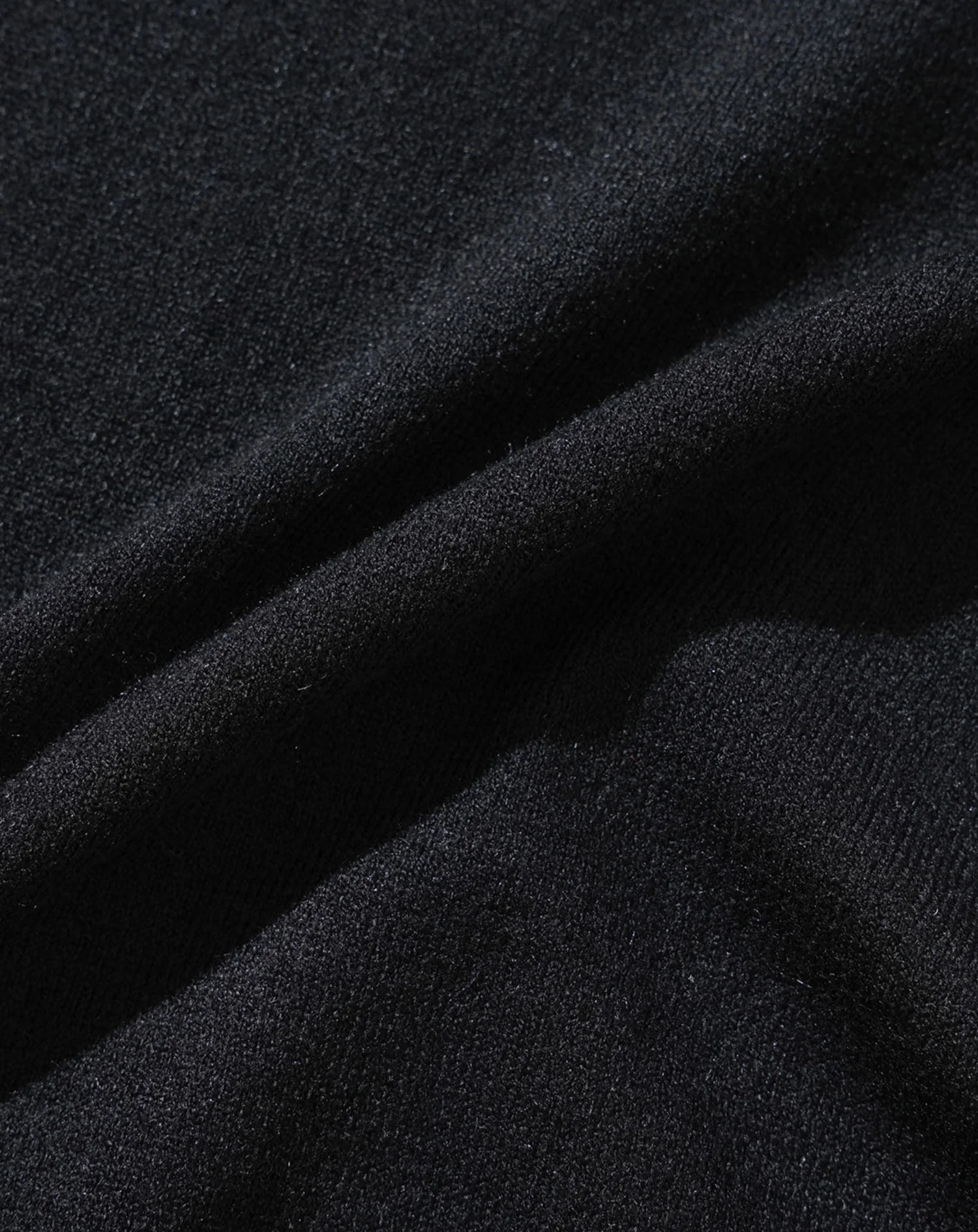 ジャケットの専用インナー　襟高設計ウォッシャブル長袖クルーネックニットTシャツ - Image 17
