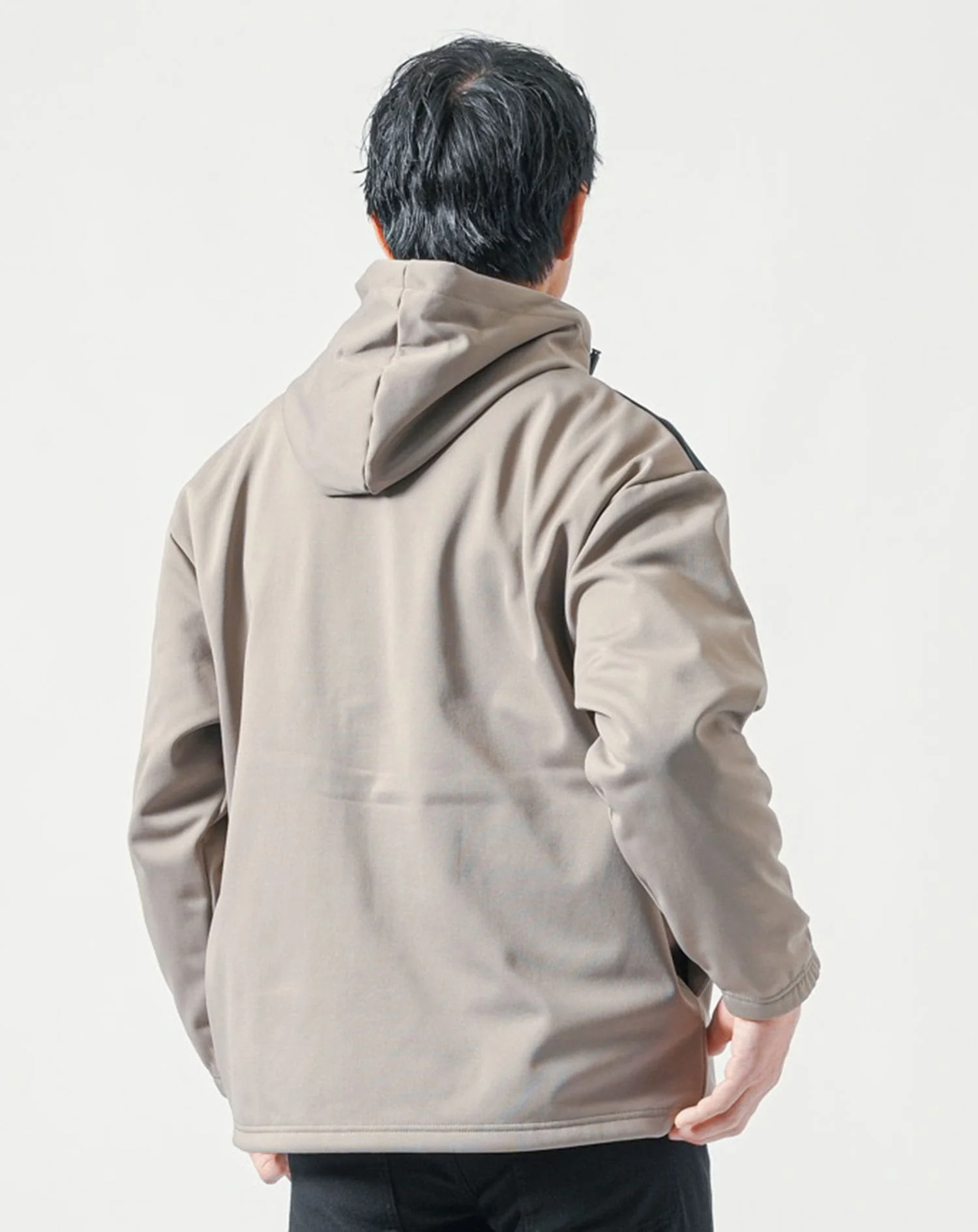 暖かい裏フリース素材ストレッチ長袖マウンテンパーカー - Image 23