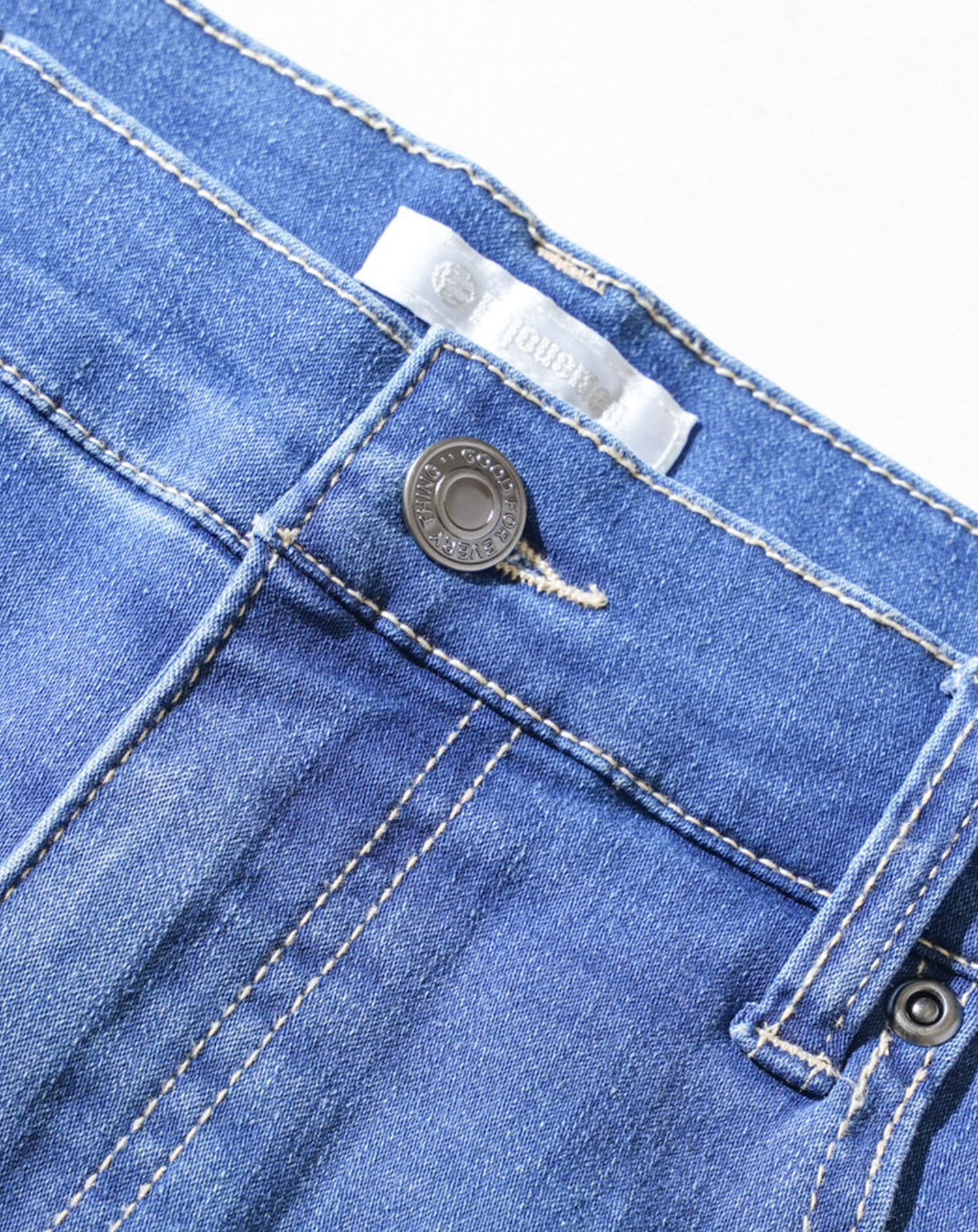 接触冷感スーパーストレッチテーパードデニムパンツ - Image 33