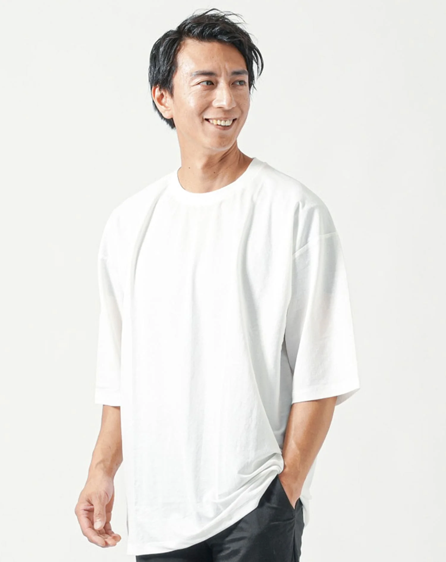 セットアップ 接触冷感オーバーサイズ半袖Tシャツ×ストレッチジョガーパンツ - Image 28