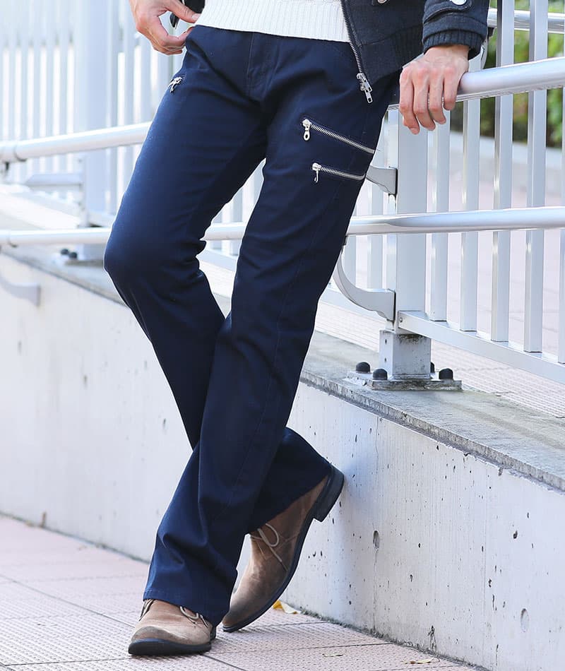 3ジップブーツカットフレアパンツ - Image 18