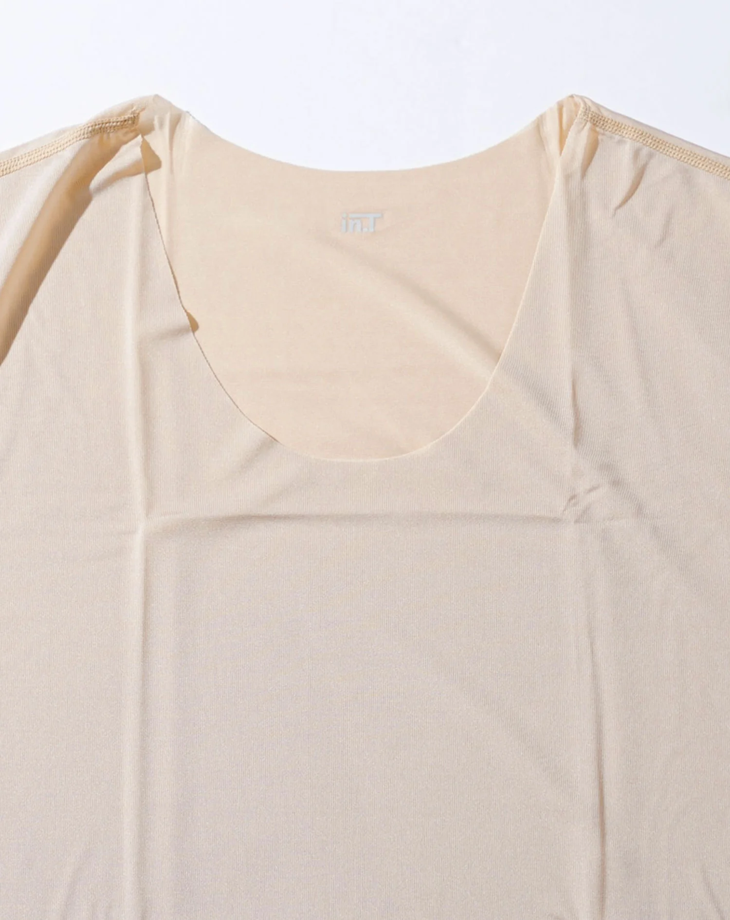 Tシャツ専用インナー　汗取りパット付きカットオフUネック短半袖Tシャツ - Image 22