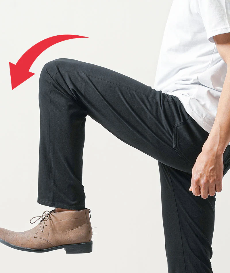 接触冷感スーパーストレッチテーパードチノパンツ - Image 21