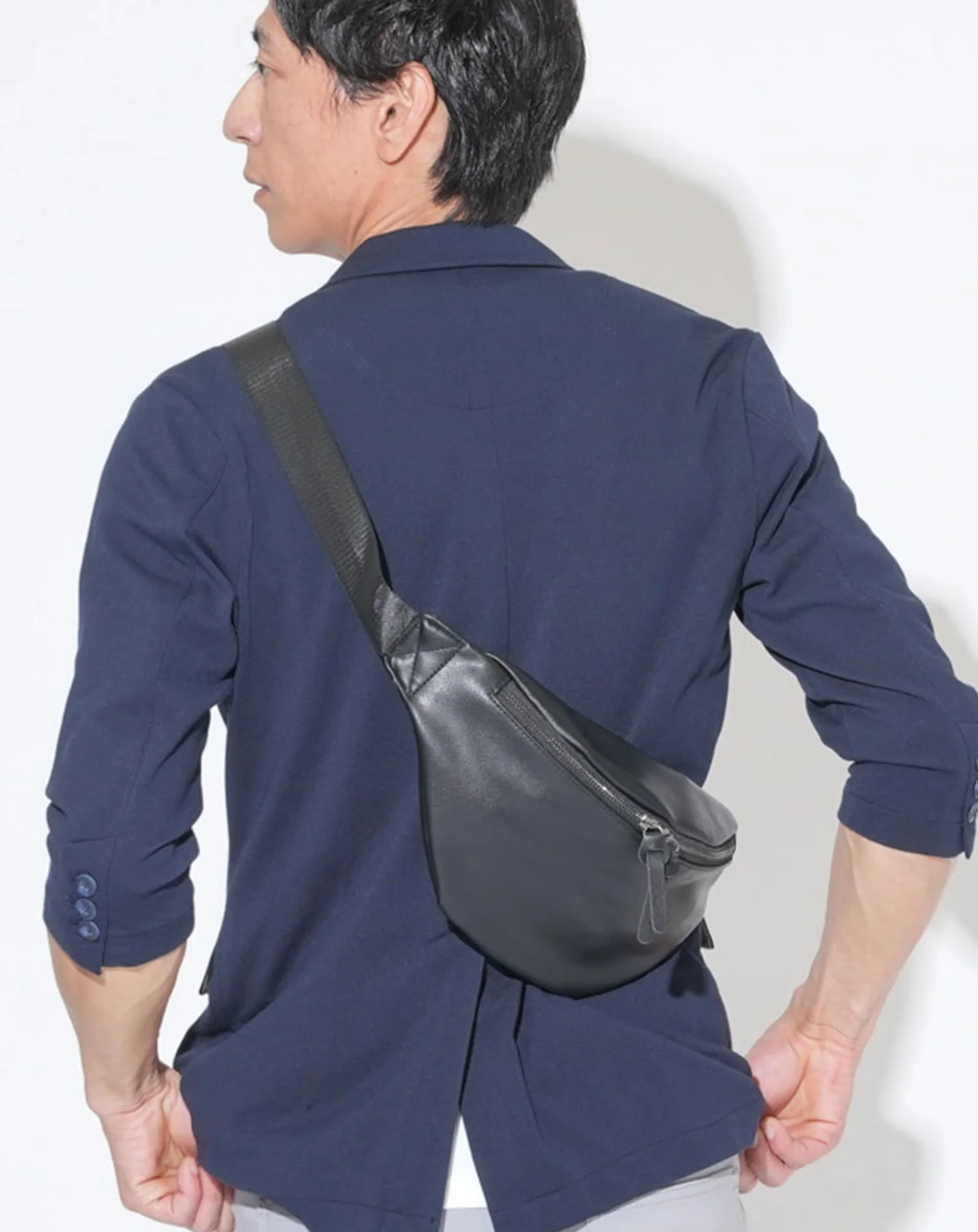 PUレザーショルダーバッグ - Image 13