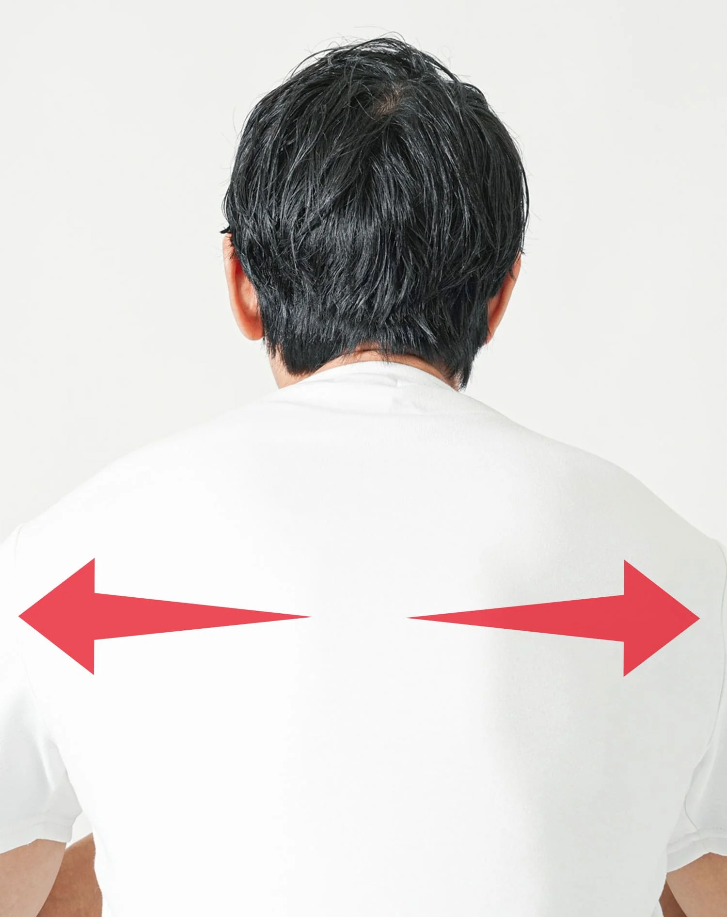 接触冷感＆乳首が透けにくいスリムフィット半袖VネックTシャツ - Image 23