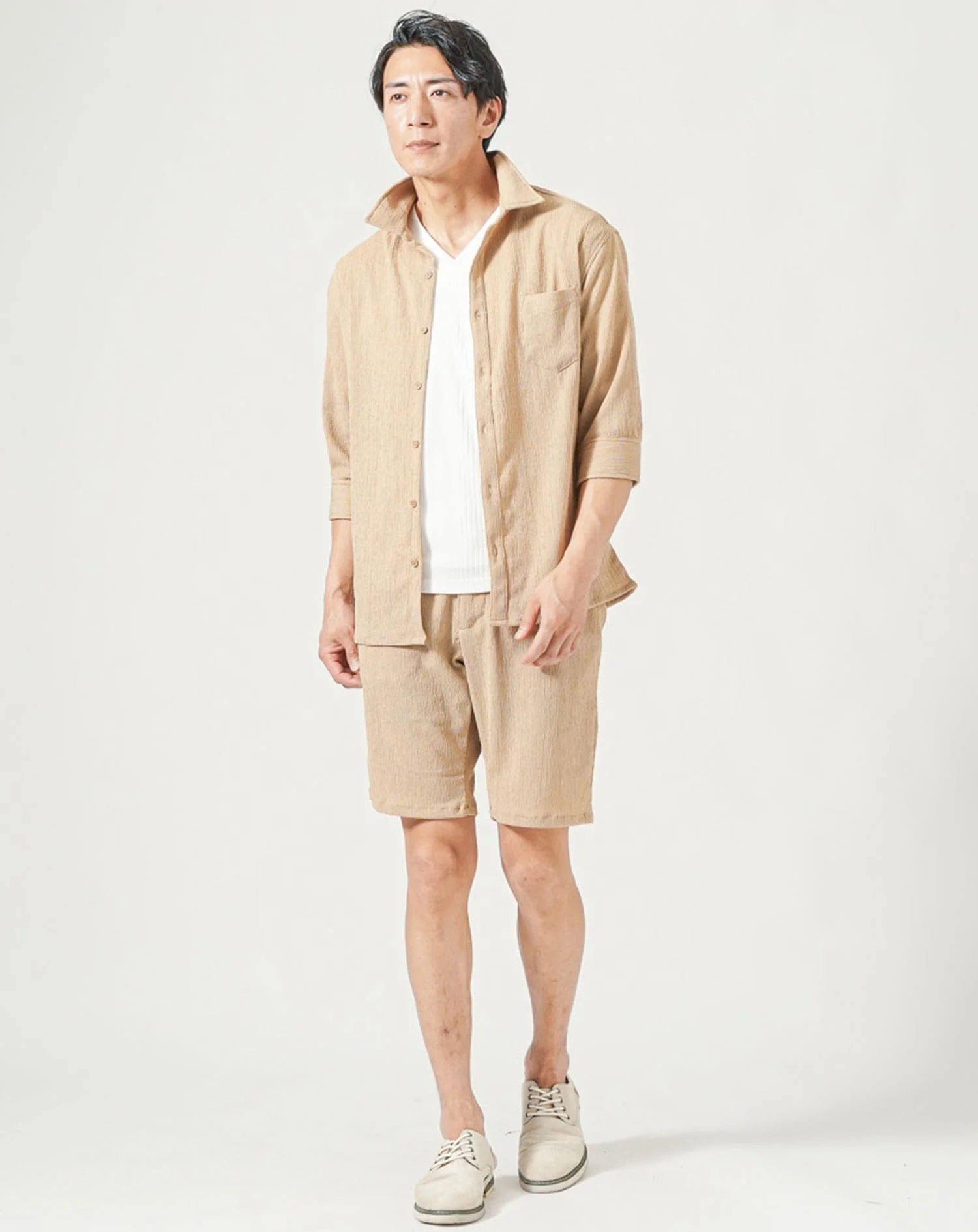 楊柳ストレッチスキニーテーパードパンツ・ハーフパンツ - Image 33