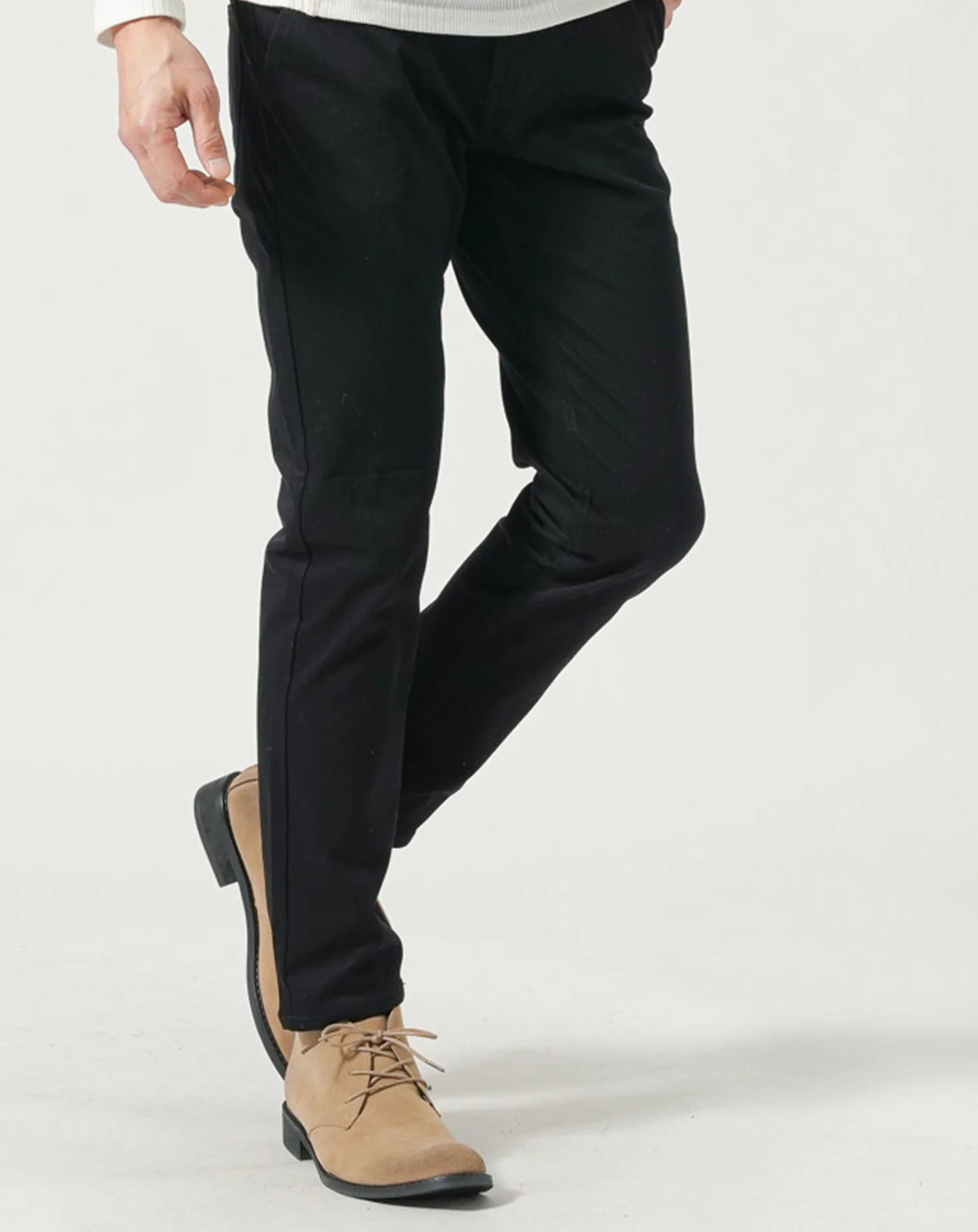 形態安定スキニーテーパードストレッチチノパンツ - Image 15