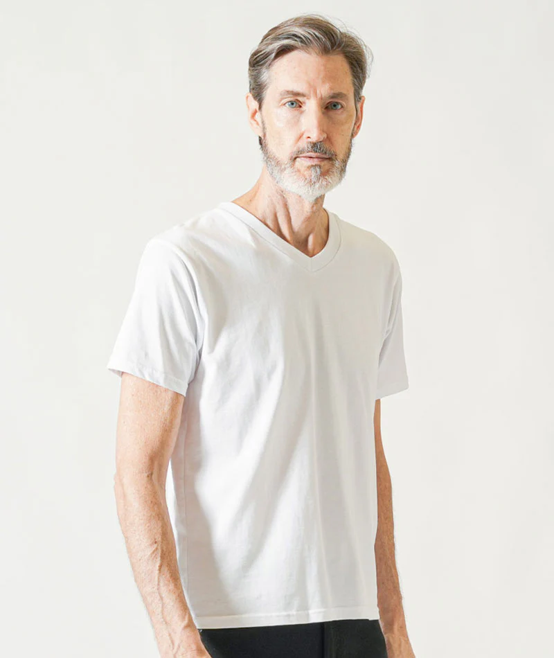 50代・60代向け 接触冷感Vネック・クルーネック半袖Tシャツ - Image 10