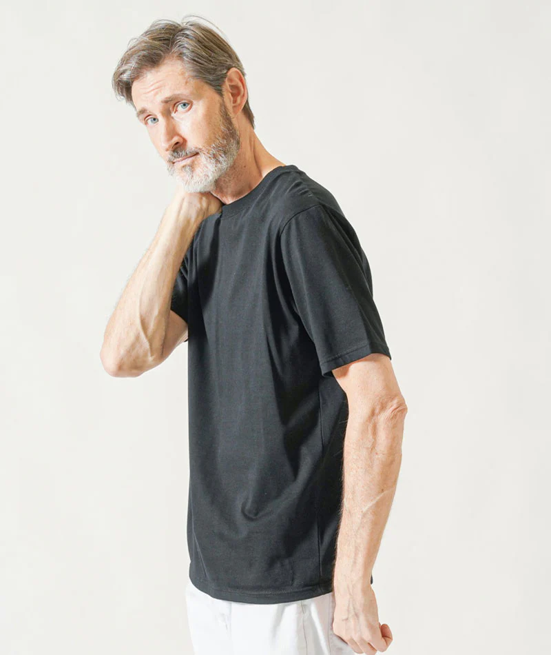 50代・60代向け 接触冷感Vネック・クルーネック半袖Tシャツ - Image 22