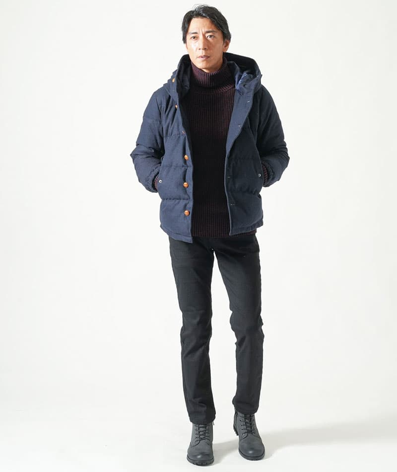 ムラスエードニット使いチャッカショートブーツ - Image 24