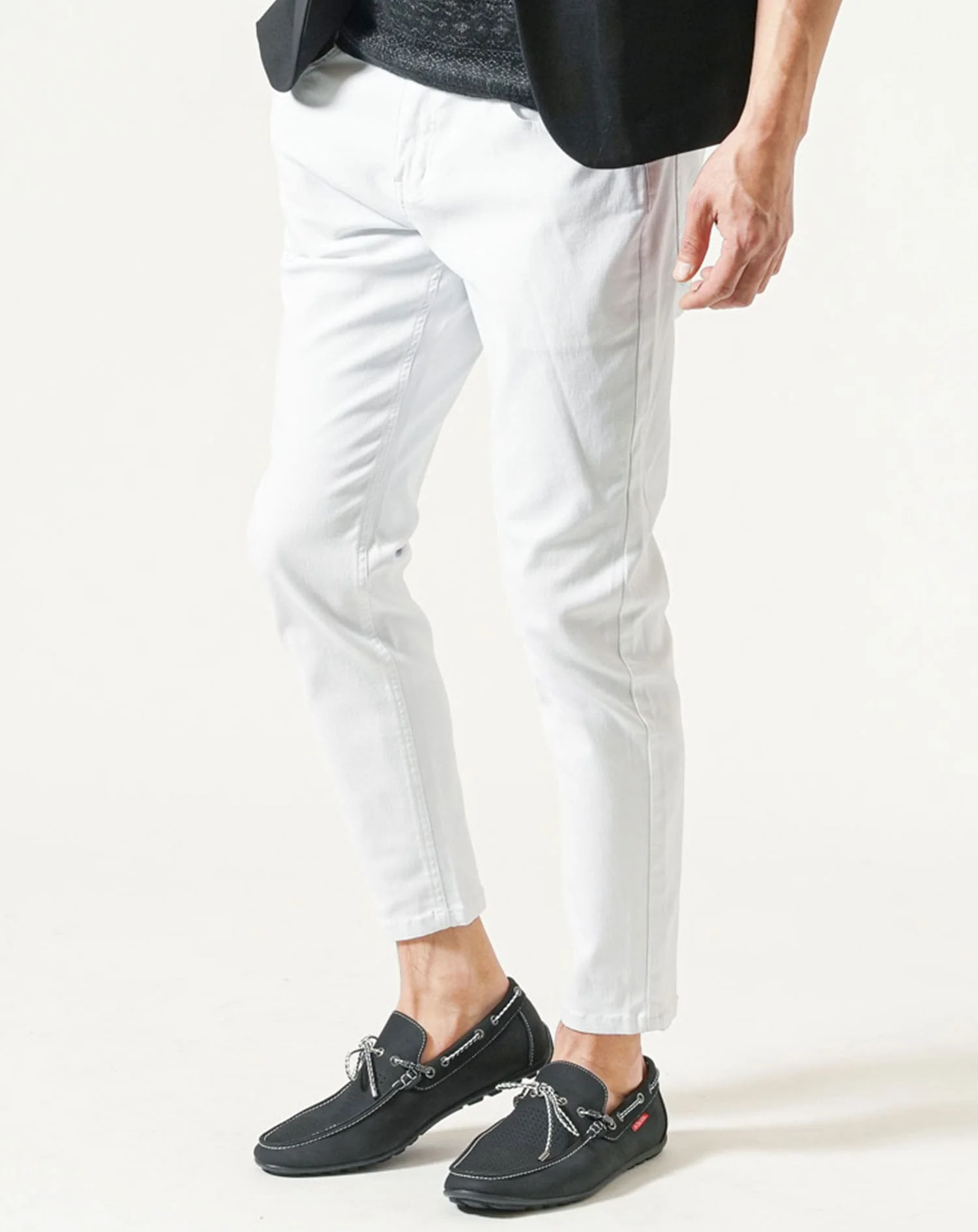 ムラスエードパンチングドライビングシューズ - Image 6
